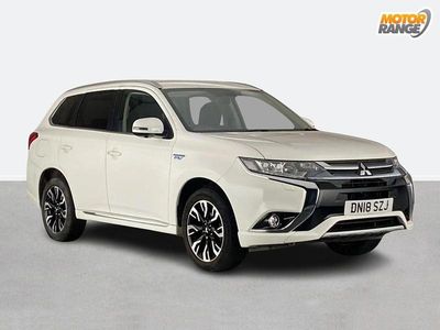 Used Mitsubishi Outlander P-HEV 2018 White Estate