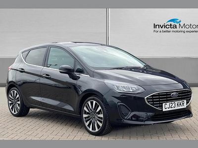 Used Ford Fiesta Titanium X 125 HP (91 kW) 2023 Black Hatchback