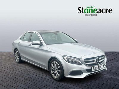 Used Mercedes C220 Premium 2016 Silver Sedan