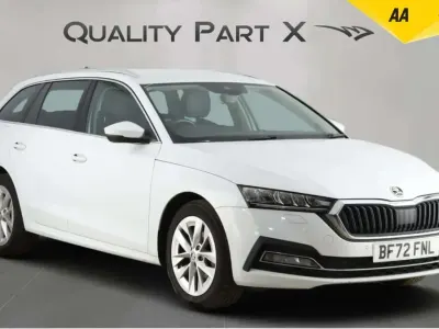 Used Skoda Octavia SE L 150 HP (110 kW) 2022 White Estate