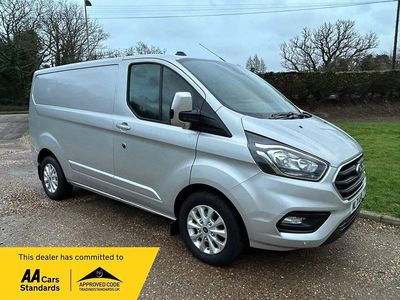 Begagnad Ford Transit Custom Limited 130 HK (95 kW) 2021 Silver Van