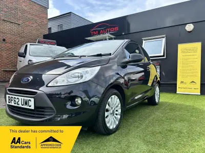 Usado Ford Ka Zetec 69 HP (50 kW) 2012 Preto Citadino