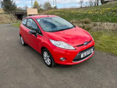 Used Ford Fiesta Zetec 2010 Red Hatchback