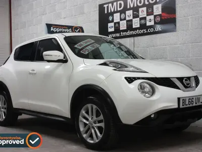 Used Nissan Juke Tekna 110 HP (80 kW) 2016 White SUV