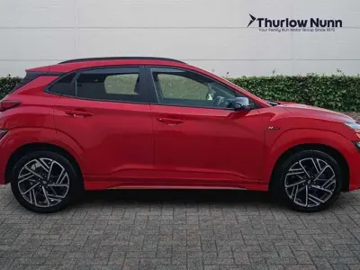 Used Hyundai Kona N Line 120 HP (88 kW) 2021 Red SUV