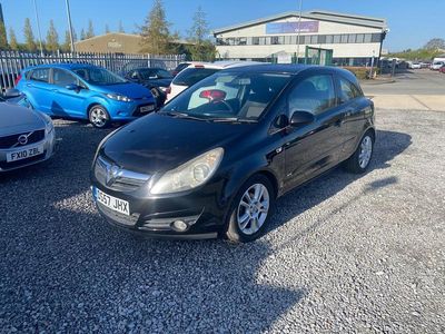 Used Vauxhall Corsa 2007 Black Hatchback