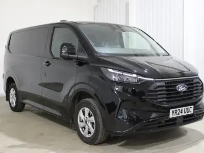 Used Ford Transit Custom Limited 136 HP (100 kW) 2024 Black Van