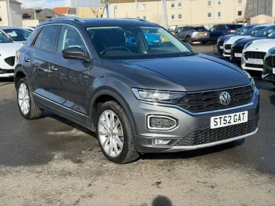 Used VW T-Roc SEL 150 HP (110 kW) 2019 Grey SUV