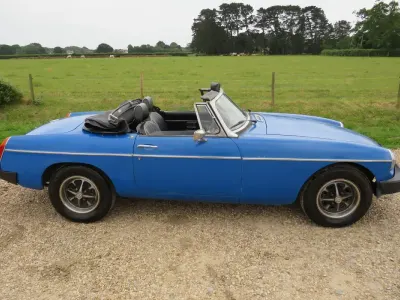 Used MG B 95 HP (69 kW) 1976 Blue Cabriolet