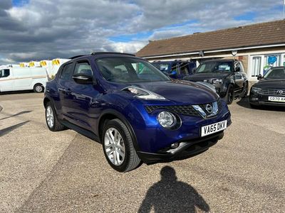 Used Nissan Juke Acenta Premium 110 HP (80 kW) 2016 Blue SUV