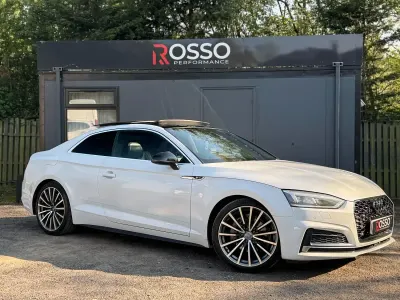 Used Audi A5 S-Line 2017 White Coupe