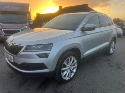 Used Skoda Karoq SE L 116 HP (85 kW) 2018 Silver SUV