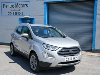 Used Ford Ecosport Titanium 125 HP (91 kW) 2020 Silver SUV
