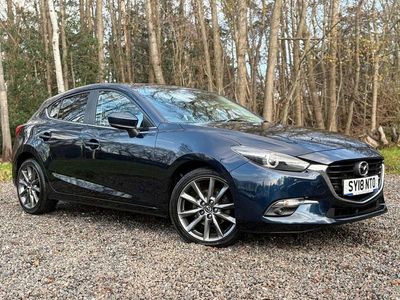 Blue Used 2018 Mazda 3 Inclusive Hatchback | £10,995 (Fair price)