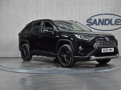 Black Used 2020 Toyota RAV4 Hybrid Design SUV | £22,999 (Fair price)