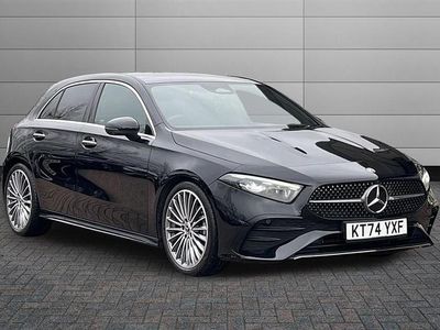Used Mercedes A200 AMG Line Premium Plus 163 HP (119 kW) 2025 Cosmos black Hatchback