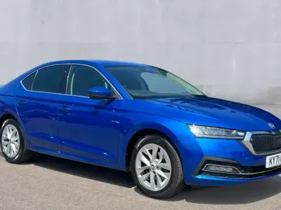 Used Skoda Octavia SE L 150 HP (110 kW) 2021 Race blue