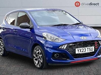 Used Hyundai i10 N Line 101 HP (74 kW) 2023 Blue Hatchback
