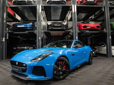 Used Jaguar F-Type SVR 2016 Blue Coupe
