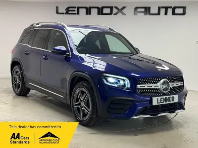 Used Mercedes GLB200 AMG line 163 HP (119 kW) 2023 Blue SUV
