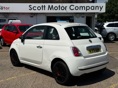 Used Fiat 500 Pop 69 HP (50 kW) 2013 White Hatchback