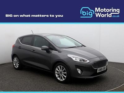 used Ford Fiesta a 1.0T EcoBoost Titanium Hatchback 5dr Petrol Manual Euro 6 (s/s) (125 ps) Android Auto