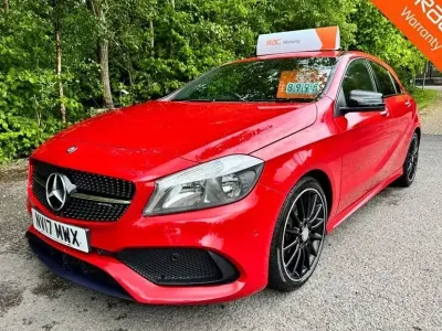 Usado Mercedes A200 Executive 2017 Rojo Utilitario