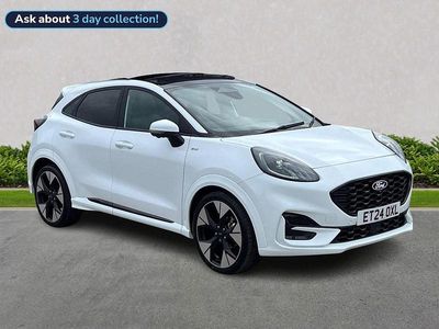 Used Ford Puma ST-Line X 125 HP (91 kW) 2024 White Hatchback