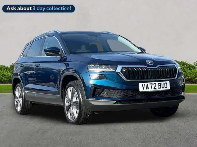 Begagnad Skoda Karoq SE L 150 HK (110 kW) 2023 Blå SUV