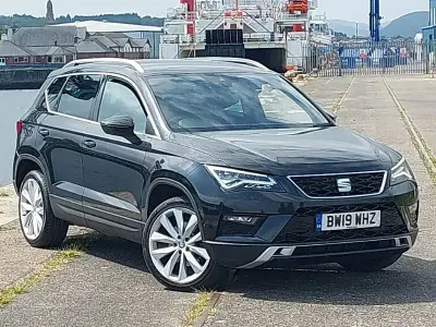 Used Seat Ateca XCELLENCE Lux 150 HP (110 kW) 2019 Black SUV
