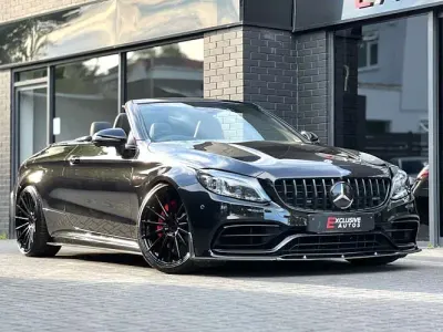 Used Mercedes C63 AMG Premium Plus 510 HP (375 kW) 2021 Black Cabriolet