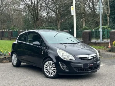 Used Vauxhall Corsa Excite 2011 Black Hatchback