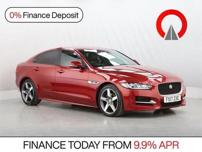 Used Jaguar XE R-Sport 180 HP (132 kW) 2017 Red Sedan