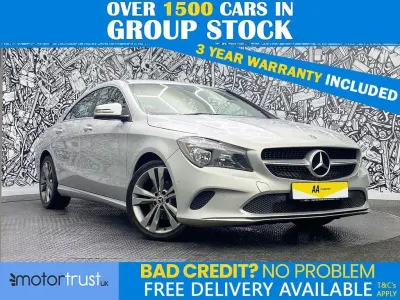 Used Mercedes CLA220 177 HP (130 kW) 2018 Silver Sedan