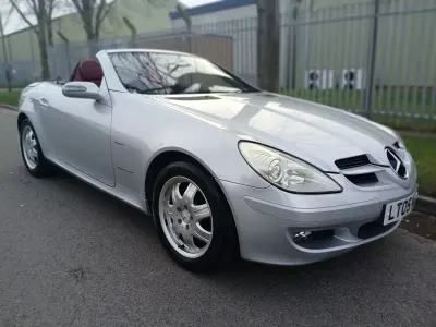 Used Mercedes SLK200 163 HP (119 kW) 2005 Silver Cabriolet