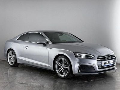 Silver Used 2020 Audi A5 S-Line Coupe | £17,000 (Good price)