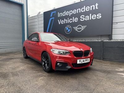 Used BMW 225 M Sport 218 HP (160 kW) 2014 Red Coupe