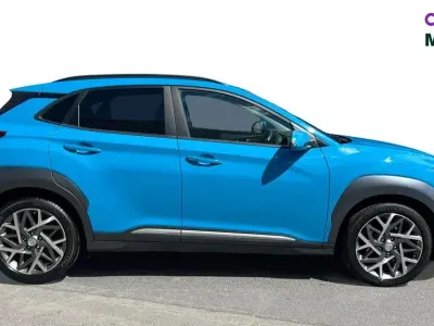 Used Hyundai Kona Premium 136 HP (100 kW) 2022 Blue SUV