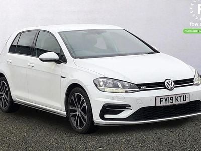White Used 2019 VW Golf VII R-line Hatchback | £17,899 (Good price)
