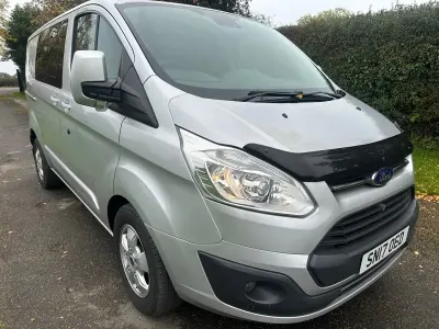 Used Ford Transit Custom Limited 130 HP (95 kW) 2017 Silver Van
