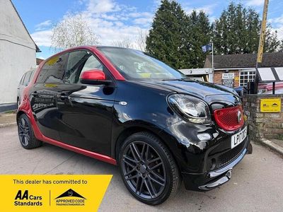 Used Smart ForFour Brabus 90 HP (66 kW) 2017 Black Hatchback
