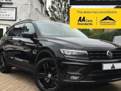 Black Used 2021 VW Tiguan Allspace SEL SUV | £20,999 (Fair price)