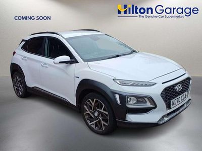 Used Hyundai Kona Premium SE 177 HP (130 kW) 2020 White SUV