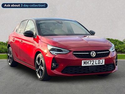 Used Vauxhall Corsa Ultimate 100 HP (73 kW) 2023 Red Hatchback