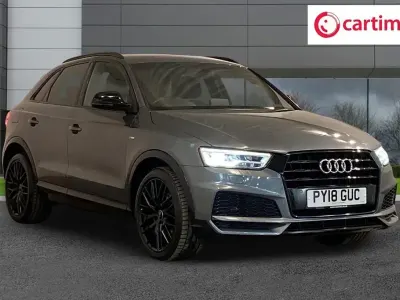 Second-hand Audi Q3 Black Edition 150 CP (110 kW) 2018 Gri SUV