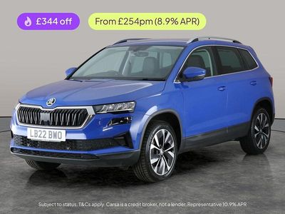 Blue Used 2022 Skoda Karoq SE L SUV | £18,641 (Fair price)