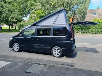 Used Nissan Serena 2008 Black MPV