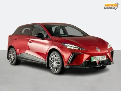 Used MG MG4 EV Trophy 319 kW (435 HP) 2023 Red Hatchback