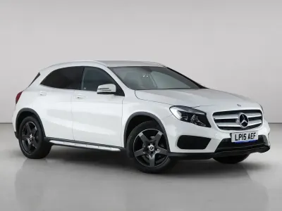 Used Mercedes GLA200 AMG line 136 HP (100 kW) 2015 White SUV