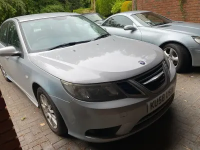 Used Saab 9-3 Linear 2009 Silver Sedan